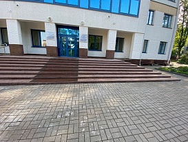 Входная группа административного здания, г. Минск